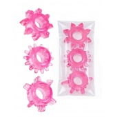 Комплект из трех розовых эрекционных колец - Erowoman-Eroman - в Миассе купить с доставкой