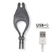 Черное эрекционное виброкольцо с управлением через приложение - Oninder - в Миассе купить с доставкой