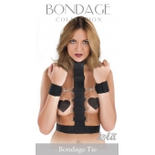 Фиксатор рук к груди увеличенного размера Bondage Collection Bondage Tie Plus Size - Lola Games - купить с доставкой в Миассе