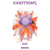 Сиреневое эрекционное виброколечко Emotions Minnie - Lola Games - в Миассе купить с доставкой