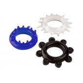 Набор из 3 разноцветных эрекционных колец - A-toys - в Миассе купить с доставкой