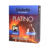 Стимулирующая насадка с усиками Platino  Вулкан - Sitabella - купить с доставкой в Миассе