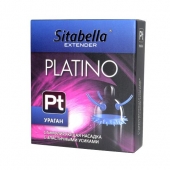 Стимулирующая насадка с усиками и шипиками Platino  Ураган - Sitabella - купить с доставкой в Миассе