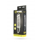 Прозрачная насадка с петлёй для фиксации - 14 см. - ToyFa - в Миассе купить с доставкой