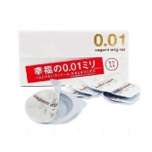 Супер тонкие презервативы Sagami Original 0.01 - 5 шт. - Sagami - купить с доставкой в Миассе
