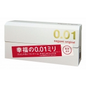 Супер тонкие презервативы Sagami Original 0.01 - 5 шт. - Sagami - купить с доставкой в Миассе