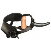 Женский страпон с вагинальной пробкой Woman Strap - 12 см. - LOVETOY (А-Полимер) - купить с доставкой в Миассе