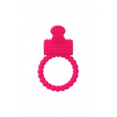 Розовое силиконовое виброкольцо A-toys - A-toys - в Миассе купить с доставкой