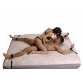 Бондаж для фиксации на кровати Frisky Bedroom Restraint Kit - XR Brands - купить с доставкой в Миассе