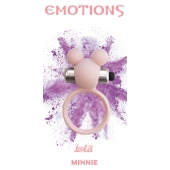 Розовое эрекционное виброколечко Emotions Minnie Light pink - Lola Games - в Миассе купить с доставкой