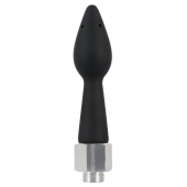 Чёрная анальная насадка для душа Anal Douche Rear Splash - Orion - купить с доставкой в Миассе