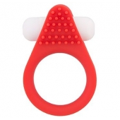 Красное эрекционное кольцо LIT-UP SILICONE STIMU RING 1 RED - Dream Toys - в Миассе купить с доставкой