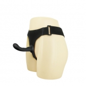 Страпон с изогнутой головкой Ultra Harness Curvy Dildo - 15,8 см. - Baile - купить с доставкой в Миассе