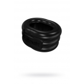 Чёрное эрекционное виброкольцо Stretch - Bathmate - в Миассе купить с доставкой