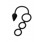 Тройное эрекционное кольцо с анальным хвостом Drop S-size - Erotist Adult Toys - в Миассе купить с доставкой
