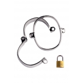 Металлические наручники на замке - ToyFa - купить с доставкой в Миассе