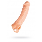 Удлиняющая насадка на пенис с вибрацией - 18,5 см. - ToyFa - в Миассе купить с доставкой