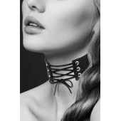 Оригинальный ошейник-чокер со шнуровкой - Bijoux Pour Toi - купить с доставкой в Миассе