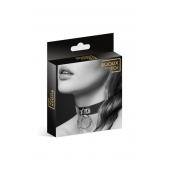 Узенький ошейник из полиуретана с кольцом - Bijoux Pour Toi - купить с доставкой в Миассе