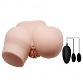 Телесный полуторс с двумя любовными тоннелями и вибрацией - Baile - в Миассе купить с доставкой