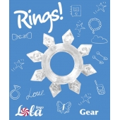 Прозрачное эрекционное кольцо Rings Gear - Lola Games - в Миассе купить с доставкой