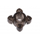 Чёрное эрекционное кольцо Rings Screw - Lola Games - в Миассе купить с доставкой