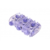 Фиолетовая насадка на пенис Rings Armour - Lola Games - в Миассе купить с доставкой