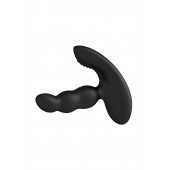 Черный силиконовый стимулятор простаты Levett Nitoc с пультом ДУ - Levett - в Миассе купить с доставкой