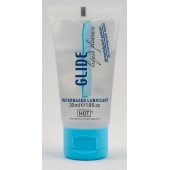 Интимная смазка на водной основе Glide - 30 мл. - HOT - купить с доставкой в Миассе