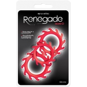 Набор из 3 красных эрекционных колец Renegade Gears - NS Novelties - в Миассе купить с доставкой
