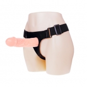 Телесный фаллоимитатор на трусиках Jessica Strap-On - 15,5 см. - Baile - купить с доставкой в Миассе