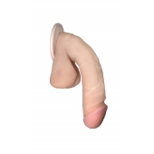 Сувенирный фаллос на присоске 03 - 17 см. - LOVETOY (А-Полимер) - купить с доставкой в Миассе