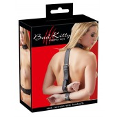 Фиксация на шею и запястья Bad Kitty Neck and Hand Restraints - Orion - купить с доставкой в Миассе