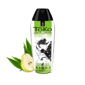 Интимный гель TOKO Pear   Exotic Green Tea с ароматом груши и зеленого чая - 165 мл. - Shunga - купить с доставкой в Миассе