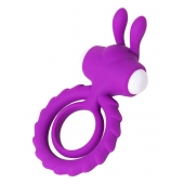 Фиолетовое эрекционное кольцо на пенис JOS  GOOD BUNNY - JOS - в Миассе купить с доставкой