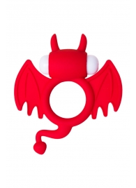 Красное эрекционное кольцо на пенис JOS COCKY DEVIL - JOS - в Миассе купить с доставкой