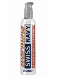 Разогревающий лубрикант на водной основе Swiss Navy Warming Lube - 59 мл. - Swiss navy - купить с доставкой в Миассе