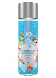 Смазка на водной основе Candy Shop Bubblegum с ароматом жвачки - 60 мл. - System JO - купить с доставкой в Миассе