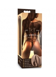 Коричневый мастубратор-вагина Nicole s Kitty - Blush Novelties - в Миассе купить с доставкой