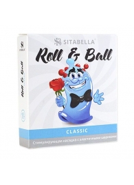 стимулирующий презерватив-насадка Roll   Ball Classic - Sitabella - купить с доставкой в Миассе