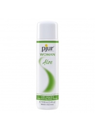 Лубрикант на водной основе pjur WOMAN Aloe - 100 мл. - Pjur - купить с доставкой в Миассе