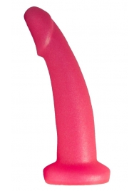 Розовый плаг-массажёр для простаты - 13,5 см. - LOVETOY (А-Полимер) - в Миассе купить с доставкой