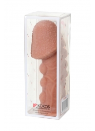 Насадка на фаллос с пузыриками, венками и ребристостью KOKOS Extreme Sleeve 09 - 12,7 см. - KOKOS - в Миассе купить с доставкой