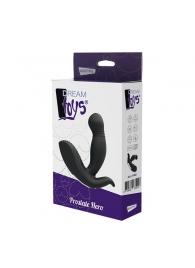 Черный вибромассажер простаты PROSTATE HERO - Dream Toys - в Миассе купить с доставкой