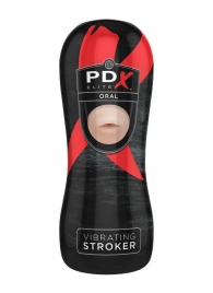 Мастурбатор-ротик Vibrating Oral Stroker - Pipedream - в Миассе купить с доставкой