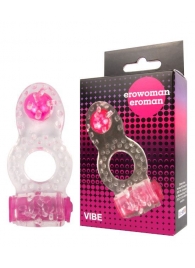 Прозрачное эрекционное кольцо Erowoman-Eroman - Erowoman-Eroman - в Миассе купить с доставкой