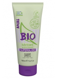Интимный увлажняющий анальный гель BIO SuperGlide - 100 мл. - HOT - купить с доставкой в Миассе