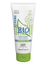 Интимный увлажняющий гель BIO SuperGlide Xtreme - 100 мл. - HOT - купить с доставкой в Миассе