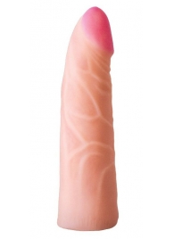 Фаллическая насадка на трусики харнесс - 17,5 см. - LOVETOY (А-Полимер) - купить с доставкой в Миассе