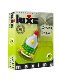 Презерватив LUXE Maxima  Сигара Хуана  - 1 шт. - Luxe - купить с доставкой в Миассе